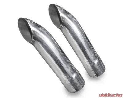 Stainless Works Short Turn Down Tips- 3in ID Inlet 3in Body - 7080300