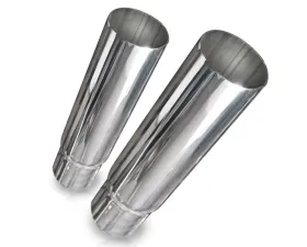 Stainless Works Straight Cut Exhaust Tips-2in ID Inlet 2in body