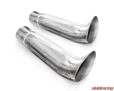 Stainless Works Elf Ear Exhaust Tips 2 1/2in Body 2 1/2in ID Inlet - 720250
