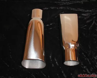 Stainless Works 2 1/2in 68-72 Chevelle Exhaust Tips - 730250