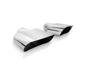 Stainless Works Wide Oval C4 Corvette 2-1/2in Inlet Tips (priced per pair)