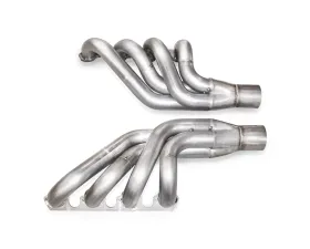 Stainless Works BB Ford Up and Forward Turbo Headers 2-1/4in Primaries 3.5in Slip Fit Collectors
