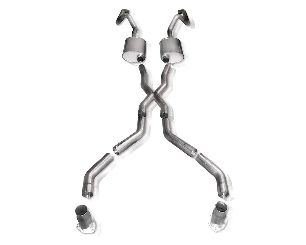 Stainless Works Chevy Camaro 1967-69 Exhaust 2.5in X-Pipe - CA676925CSAR