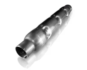 Stainless Works 3in CHAMBERED ROUND MUFFLER (MILL FINISH)