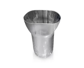 Stainless Works 2 Way Collector - 2in Inlets 3in Single Outlet