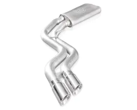 Stainless Works 2015-18 F-150 Exhaust X-Pipe Resonator Muffler Exits In Front Of Passenger Rear Tire