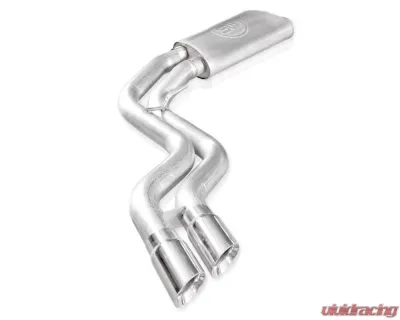 Stainless Works 2015-18 F-150 Exhaust X-Pipe Resonator Muffler Exits In Front Of Passenger Rear Tire - FT15CBFT