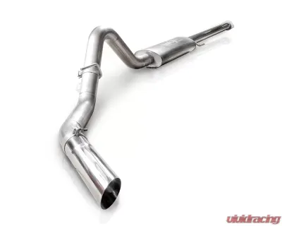 Stainless Works 2015-16 Ford F-150 2.7L/3.5L 3.5in Catback Chambered Muffler Factory Connection - FT15ECOCB