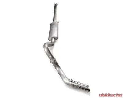 Stainless Works 2015-16 Ford F-150 2.7L/3.5L 3.5in Catback S-Tube Muffler Factory Connection - FT15ECOCBLMF