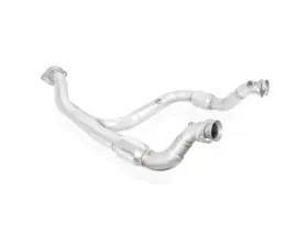 Stainless Works 2015-16 F150 2.7L Downpipe 3in High-Flow Cats Y-Pipe Factory Connection
