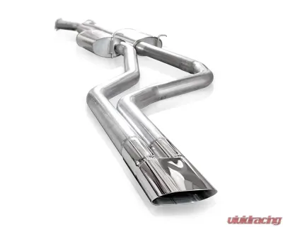 Stainless Works 2004 GTO 3in Catback Chambered Mufflers X-Pipe Slash Cut Tips - GTOTOLTMDT