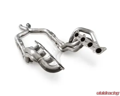 Stainless Works 2011-14 Mustang GT Headers 1-7/8in Primaries 3in X-Pipe High-Flow Cats - M12HDRCATX