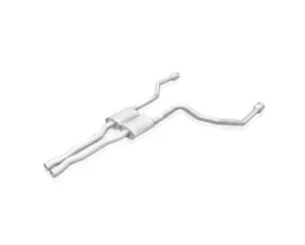 Stainless Works 2009-16 Dodge Ram 5.7L Truck Exhaust 3in X-Pipe Chambered Mufflers Under Bumper Exit