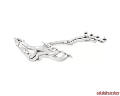 Stainless Power 2011-14 F-150 Raptor 6.2L Headers 1-7/8in Primaries 3in High-Flow Cats Y-Pipe - SFTR11HCATY