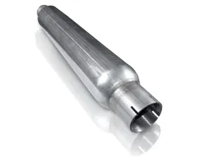Stainless Works 2.25in SMOOTH TUBE MUFFLER (MILL FINISH)