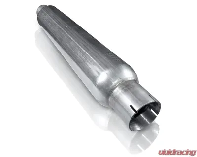 Stainless Works 2.25in SMOOTH TUBE MUFFLER (MILL FINISH) - ST222422