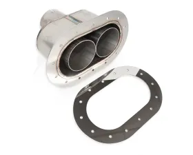 Stainless Works Oval Through-Body Tip With Tubes