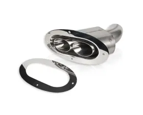 Stainless Works Angled-Oval Through-Body Tip With Tubes