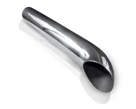 Stainless Works 2.25in ID INLET TURN DOWN MUFFLER