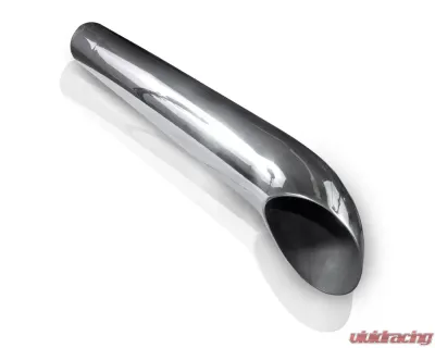 Stainless Works 2.25in ID INLET TURN DOWN MUFFLER - TDM225