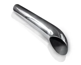 Stainless Works 2.5 ID INLET TURN DOWN MUFFLER