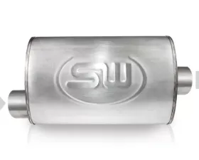 Stainless Works 2.25in ID OFFSET INLET/ 2.25in OD CENTER OUTLET 4inX8in