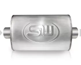 Stainless Works 2.25in ID CENTER INLET/ 2.25in OD CENTER OUTLET 4inX8in