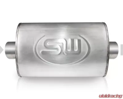 Stainless Works 2.25in ID CENTER INLET/ 2.25in OD CENTER OUTLET 4inX8in - TM4S22C22C