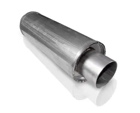 Stainless Works 2.25in VINTAGE ROUND MUFFLER