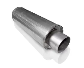 Stainless Works 2.5in VINTAGE ROUND MUFFLER