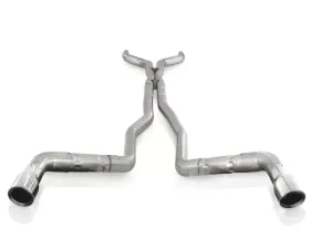 Stainless Works 3in Chambered Retro Exhaust with X-Pipe Chevrolet Camaro 2010-2015