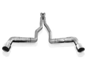 Stainless Works 3in Chambered Round Exhaust with X-Pipe & Slash Tips Chevrolet Camaro 2010-2015
