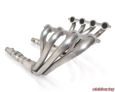 Stainless Works 2in Primary | 3in Collector Headers with High Flow Cats for OEM Exhaust Chevrolet Camaro 2010-2015 - CA11HCAT