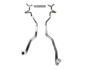 Stainless Works Transverse Exhaust for OEM Headers Chevrolet Camaro SB V8 67-68