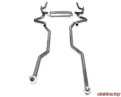 Stainless Works Transverse Exhaust for OEM Headers Chevrolet Camaro SB V8 70-81 - CA7213S