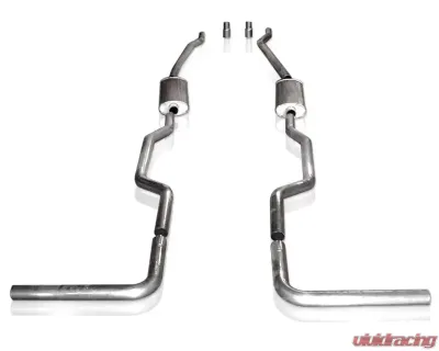 Stainless Works 2.5in Turbo Chambered Exhaust for Non-OEM Headers Chevrolet & GMC Trucks 67-87 - CT67725TS