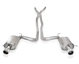Stainless Works Exhaust with X-Pipe & Cats for SW Headers Cadillac CTS-V 04-07