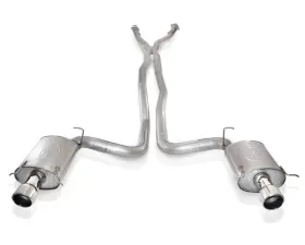 Stainless Works Exhaust with X-Pipe & Cats for OEM Headers Cadillac CTS-V 04-07