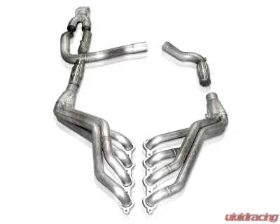 Stainless Works 1.75in Primary | 2.5in Collector Headers with Y-Pipe & Cats for OEM Exhaust Chevrolet | GMC 2007-2014 - CTTHCATY