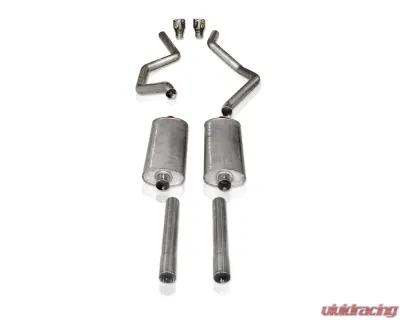 Stainless Works 2.5in True Dual Exhaust with X-Pipe for SW Headers Chevrolet | GMC 2007-2014 - CTTHTD