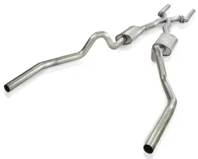 Stainless Works 3in Exhaust with X-Pipe for SW Headers Chevrolet Chevelle BB V8 66-67
