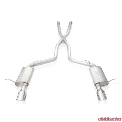 Stainless Works Legend Catback w/ Polished Tips Dodge Durango 6.4L 2018-2024 - DUR18CBL