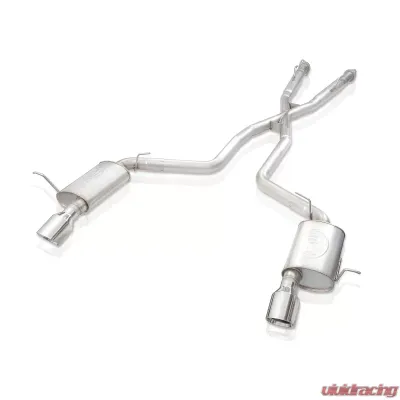 Stainless Works Legend Catback w/ Polished Tips Dodge Durango 6.4L 2018-2024 - DUR18CBL