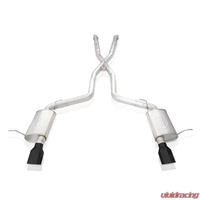 Stainless Works Legend Catback w/ Black Tips Dodge Durango 6.4L 2018-2024 - DUR18CBL-B
