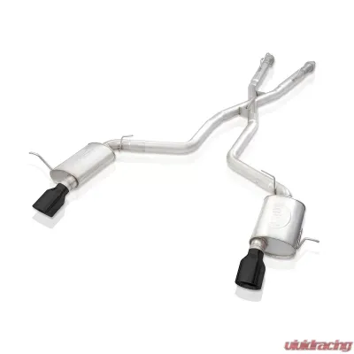 Stainless Works Legend Catback w/ Black Tips Dodge Durango 6.4L 2018-2024 - DUR18CBL-B