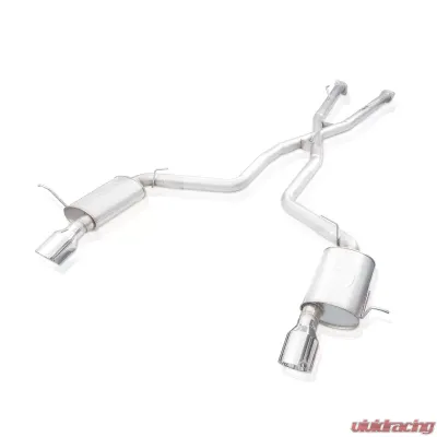 Stainless Works Redline Catback w/ Polished Tips Dodge Durango 6.4L 2018-2024 - DUR18CBR