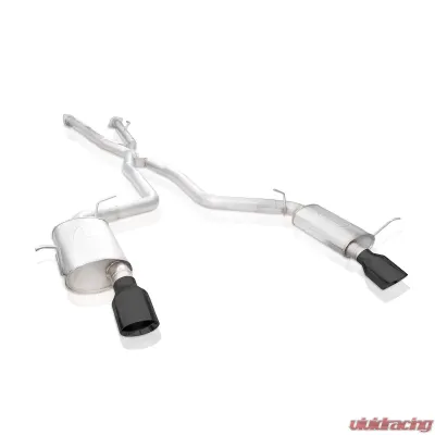 Stainless Works Redline Catback w/ Black Tips Dodge Durango 6.4L 2018-2024 - DUR18CBR-B