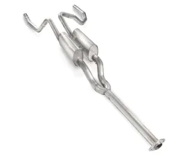Stainless Works 3in Dual Rear Exit Exhaust with Y-Pipe for OEM Headers Ford F-150 5.0L 11-14