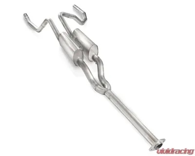 Stainless Works 3in Dual Rear Exit Exhaust with Y-Pipe for OEM Headers Ford F-150 5.0L 11-14 - FT11CBUBY