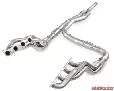 Stainless Works 1.875in Primary | 3in Collector Headers with Y-Pipe & Cats for OEM Exhaust Ford F-150 5.0L 11-14 - FT11HCATY